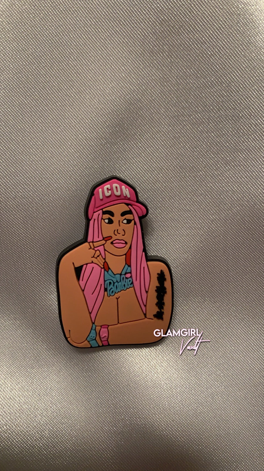 Rap Queen Shoe Charms