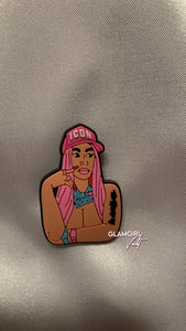 Rap Queen Shoe Charms