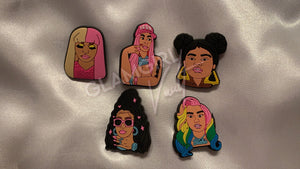 Rap Queen Shoe Charms
