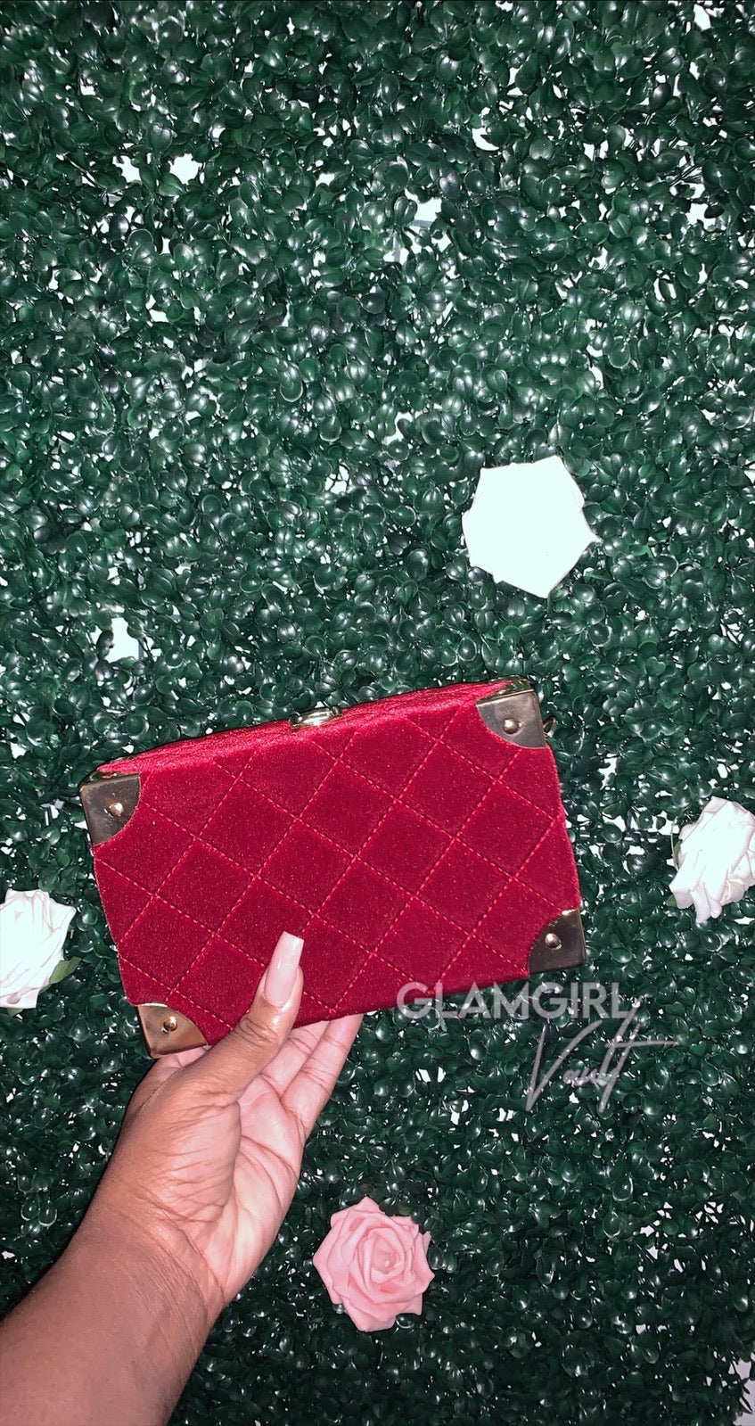 Crush On You Box Clutch/Handbag