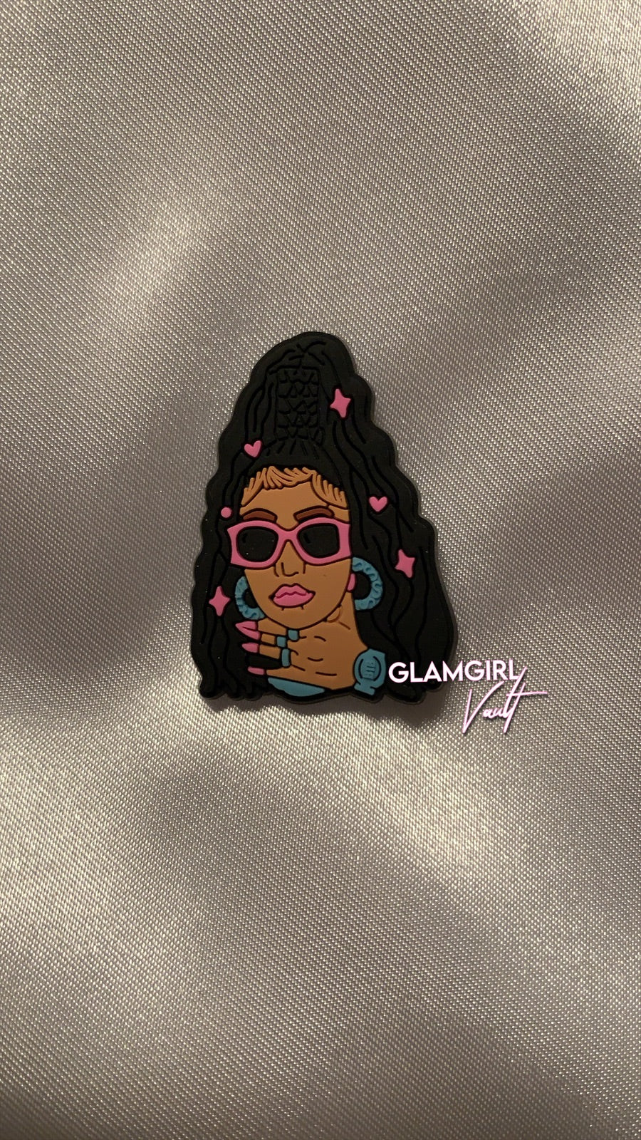Rap Queen Shoe Charms