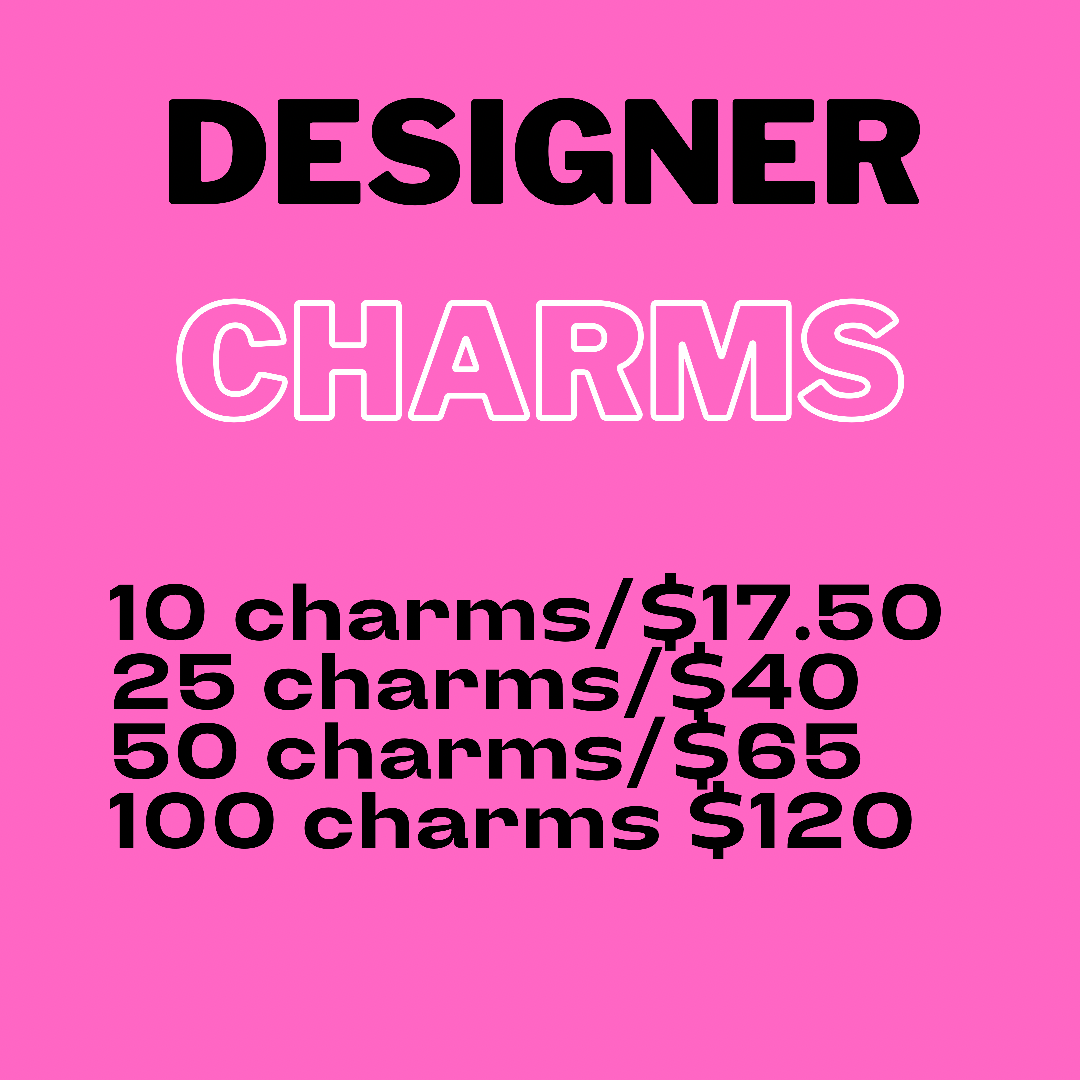 Designer inspired charms  SOOOCHARMED Hand crafted jewelry and